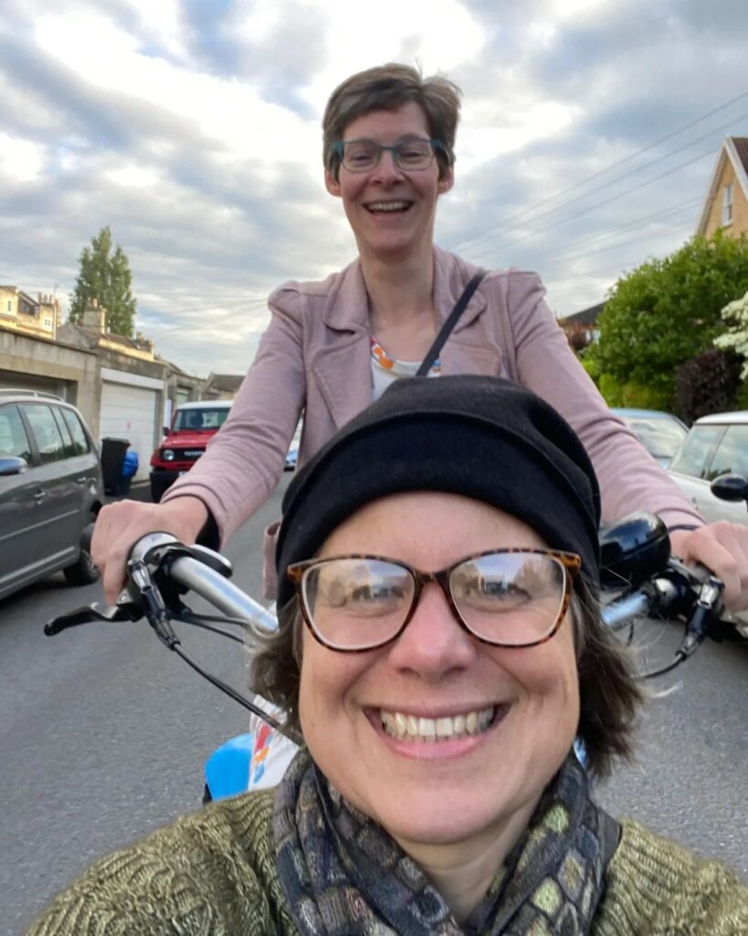 Green Party Cllrs Saskia Heijltjes and Joanna Wright