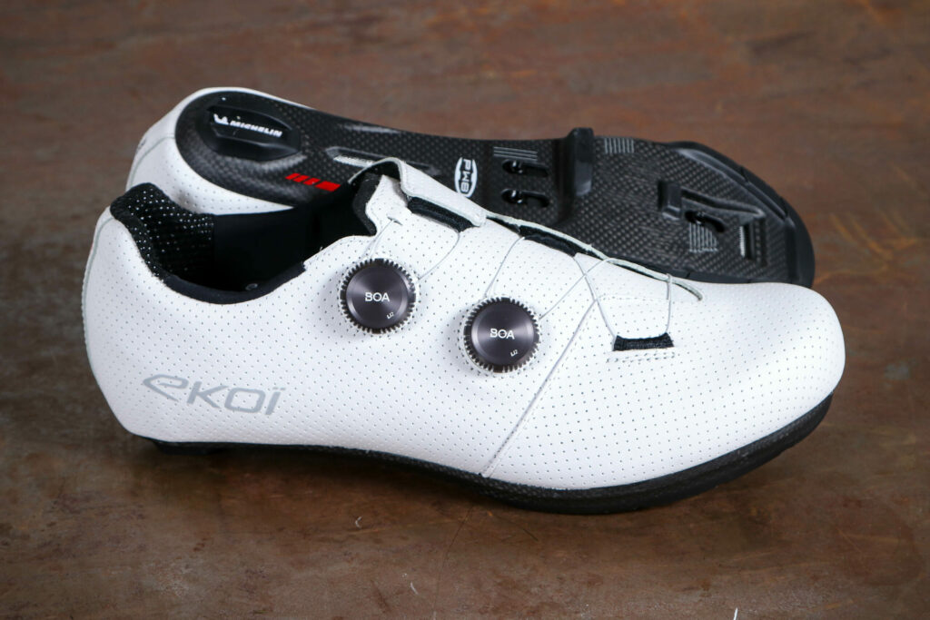 Ekoi PW8 C12 Pro Woven Full Carbon Leather shoes