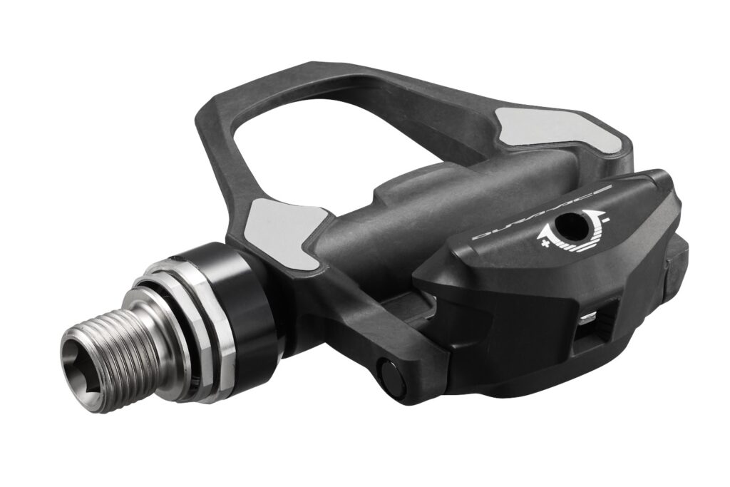 2026 Shimano Dura-Ace PD-9300 pedal studio shot from rear inner side