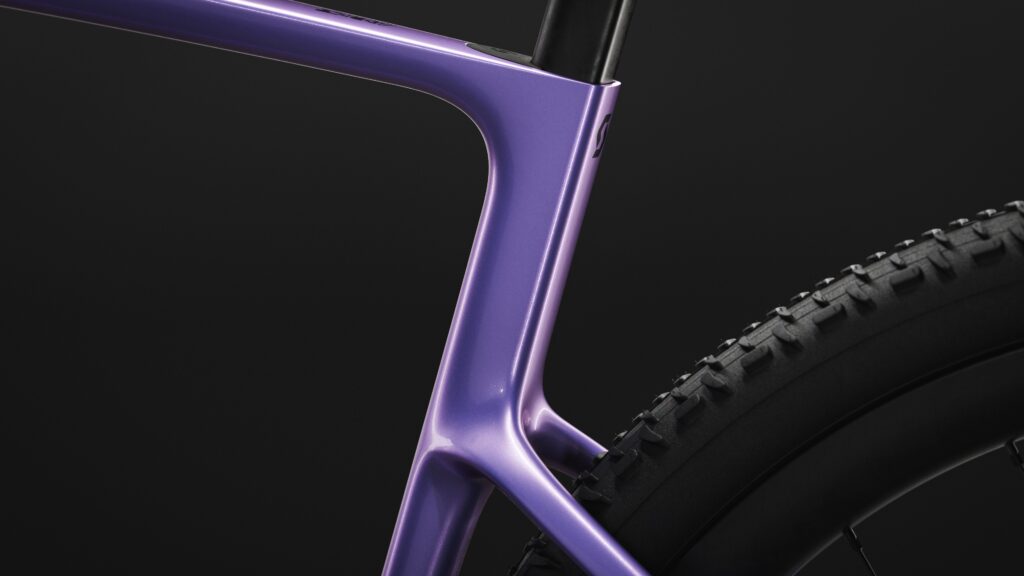 2027 Scott Addict Gravel Premium seat tube Photo &copy; Scott Sports : Moritz Ablinger : Daniel Geiger