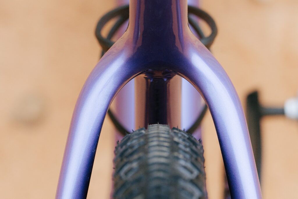 2027 Scott Addict Gravel seatstays and tyre from behind Photo &copy; Scott Sports : Moritz Ablinger : Daniel Geiger