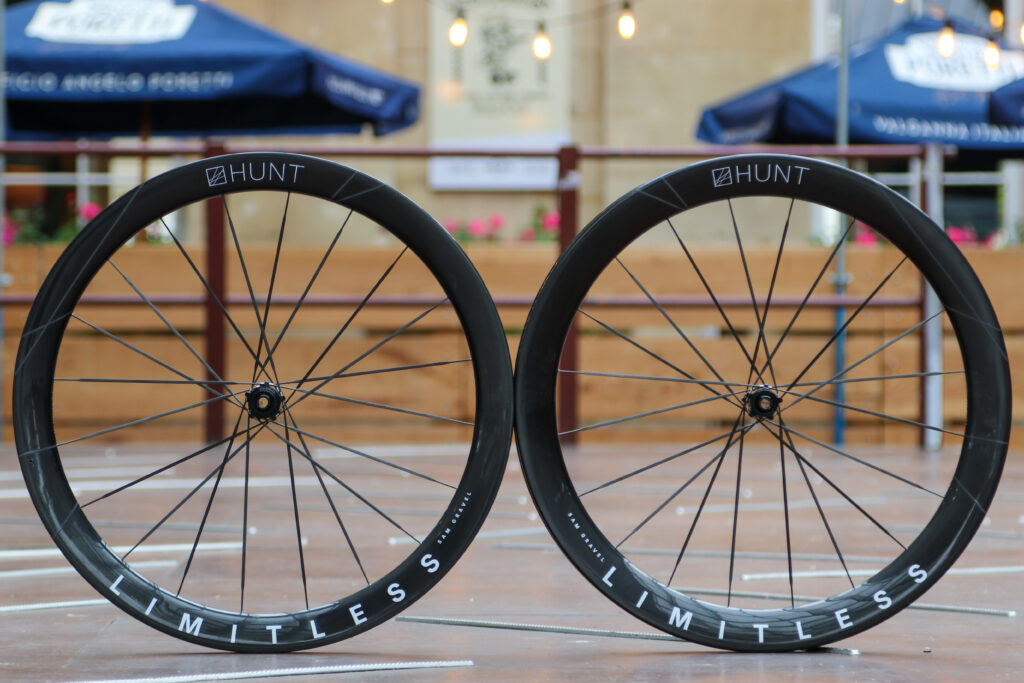 Hunt Limitless 5AM Gravel Wheels - Carbon Spoke