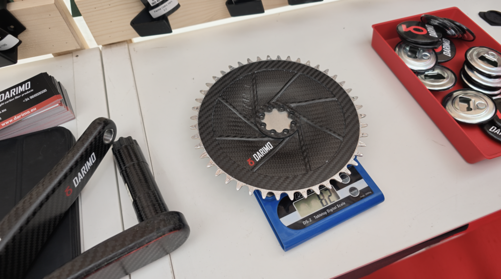 Darimo 46T carbon chainring for Sigma cranks