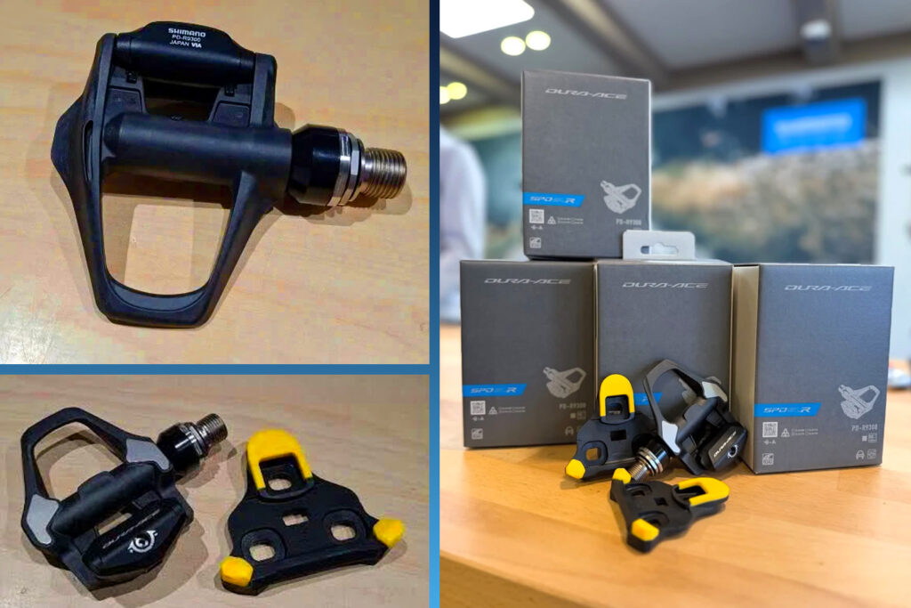 Unreleased Shimano Dura-Ace 9300 pedals break cover with claimed 12.5mm stack height – and a mysterious new SPD-SLR format