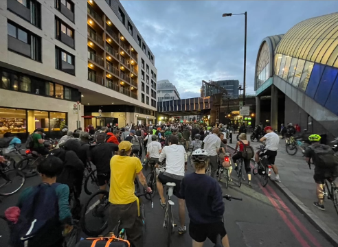 Stepney Green Critical Mass protest, September 2026 3