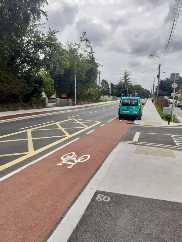 Trim Road cycle lane, Navan