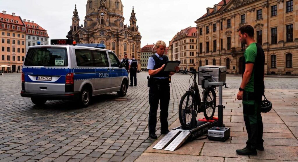 Mobile test bench