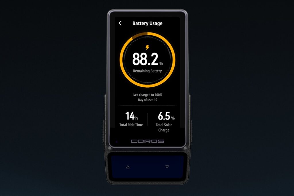 2026 Coros Dura 2 Solar battery remaining