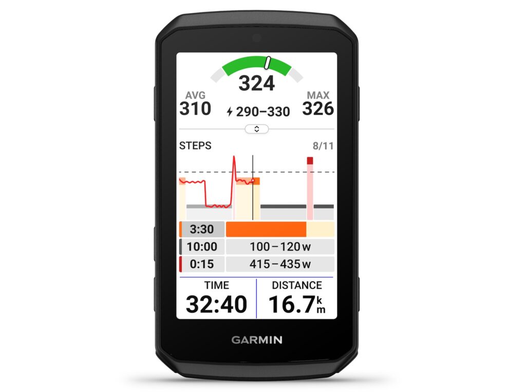 2026 Garmin Edge 1060 power screen