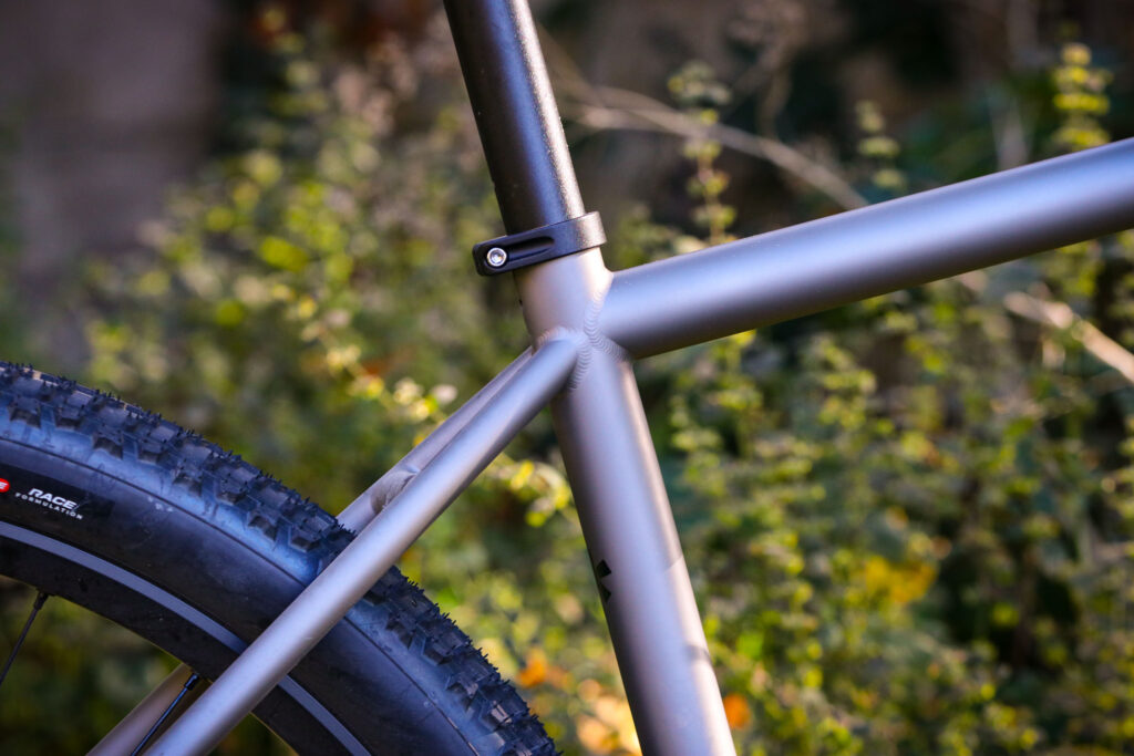 2026 Gloria All Terrain SRAM GX AXS Eagle – seat tube junction