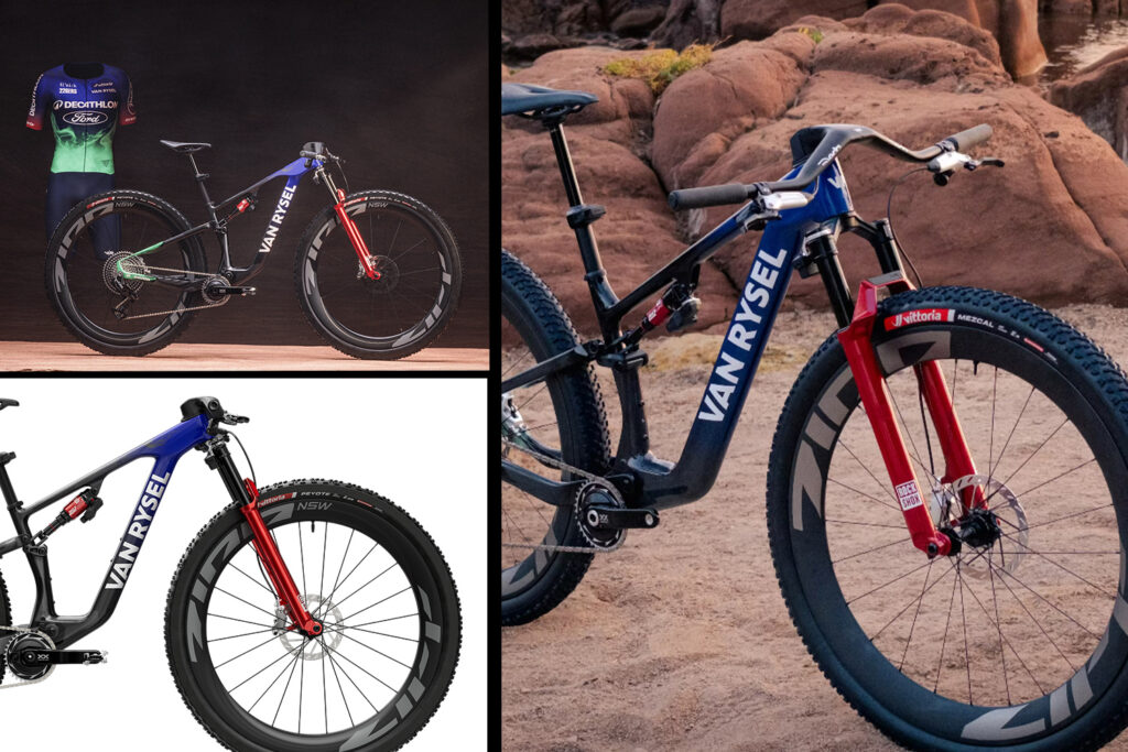 Van Rysel’s first aero-inspired XC bike has polarised the masses, and I’m here for it