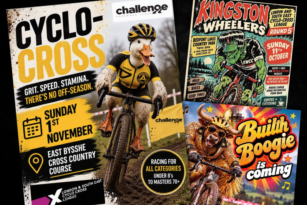 A sight for sore AIs: Please think carefully before using AI to promote your cycling event