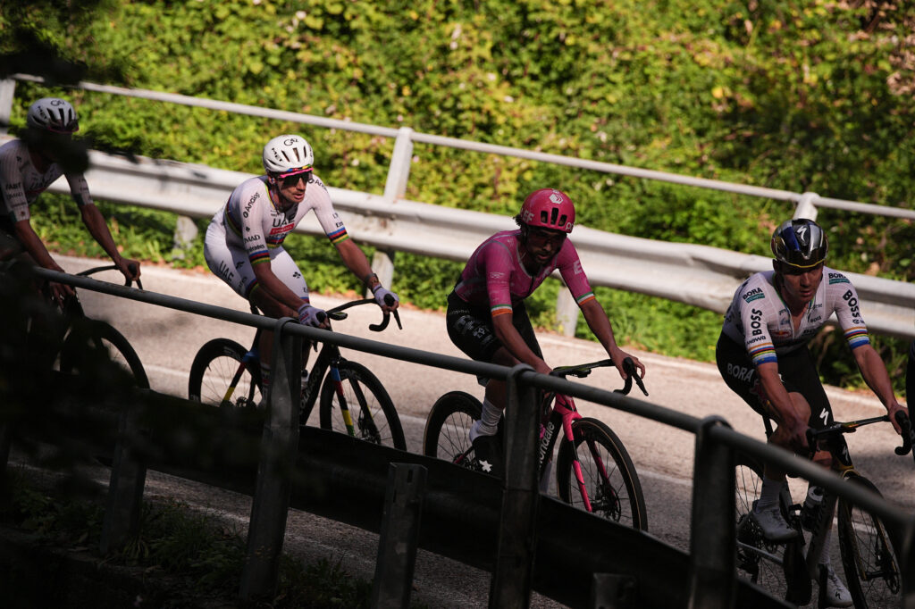 Remco Evenepoel, Ben Healy. and Brandon McNulty, 2026 Il Lombardia