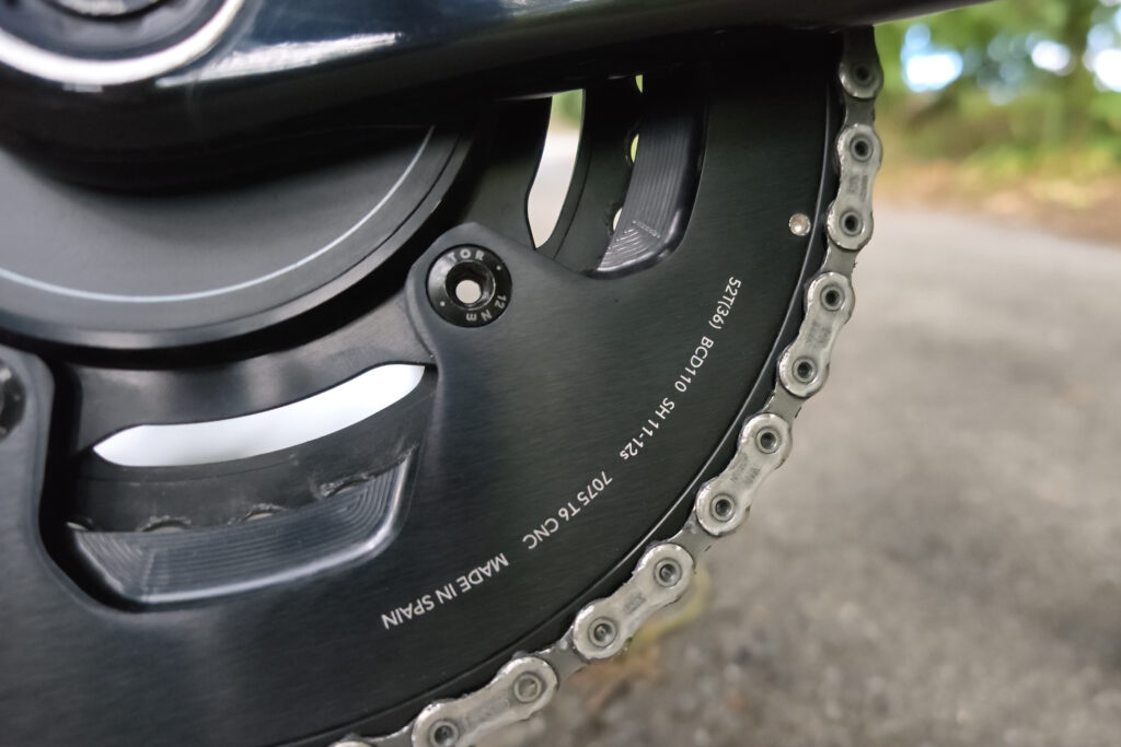 Andrew Feather 2026 Specialized S-Works Tarmac SL8 - chainrings