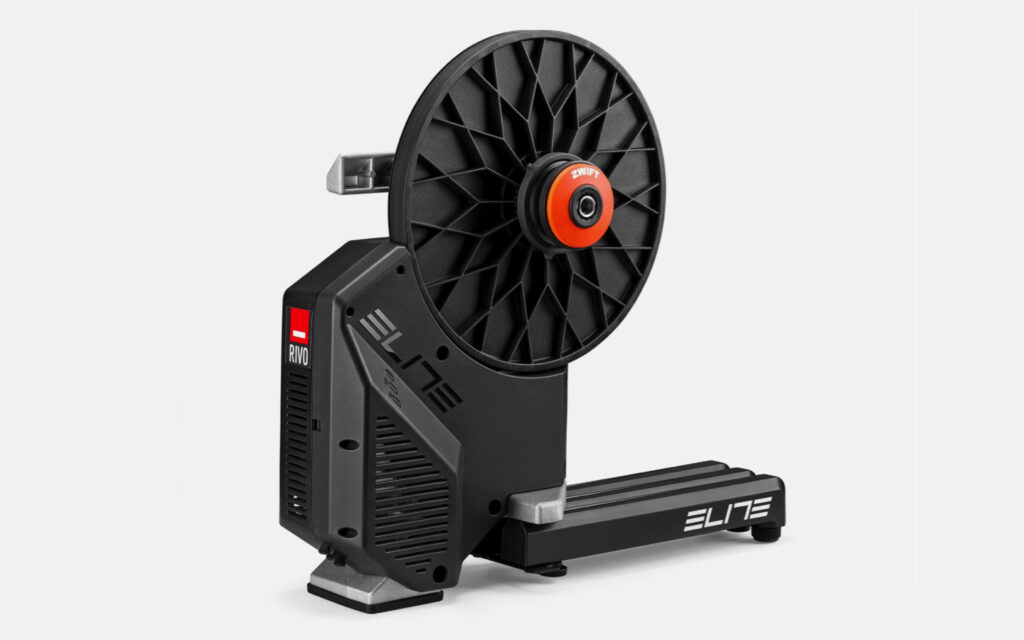 Elite Rivo with Zwift Cog and Click side