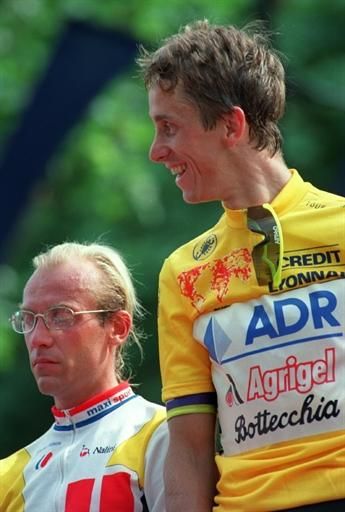 Lemond and Fignon, 1989 Tour