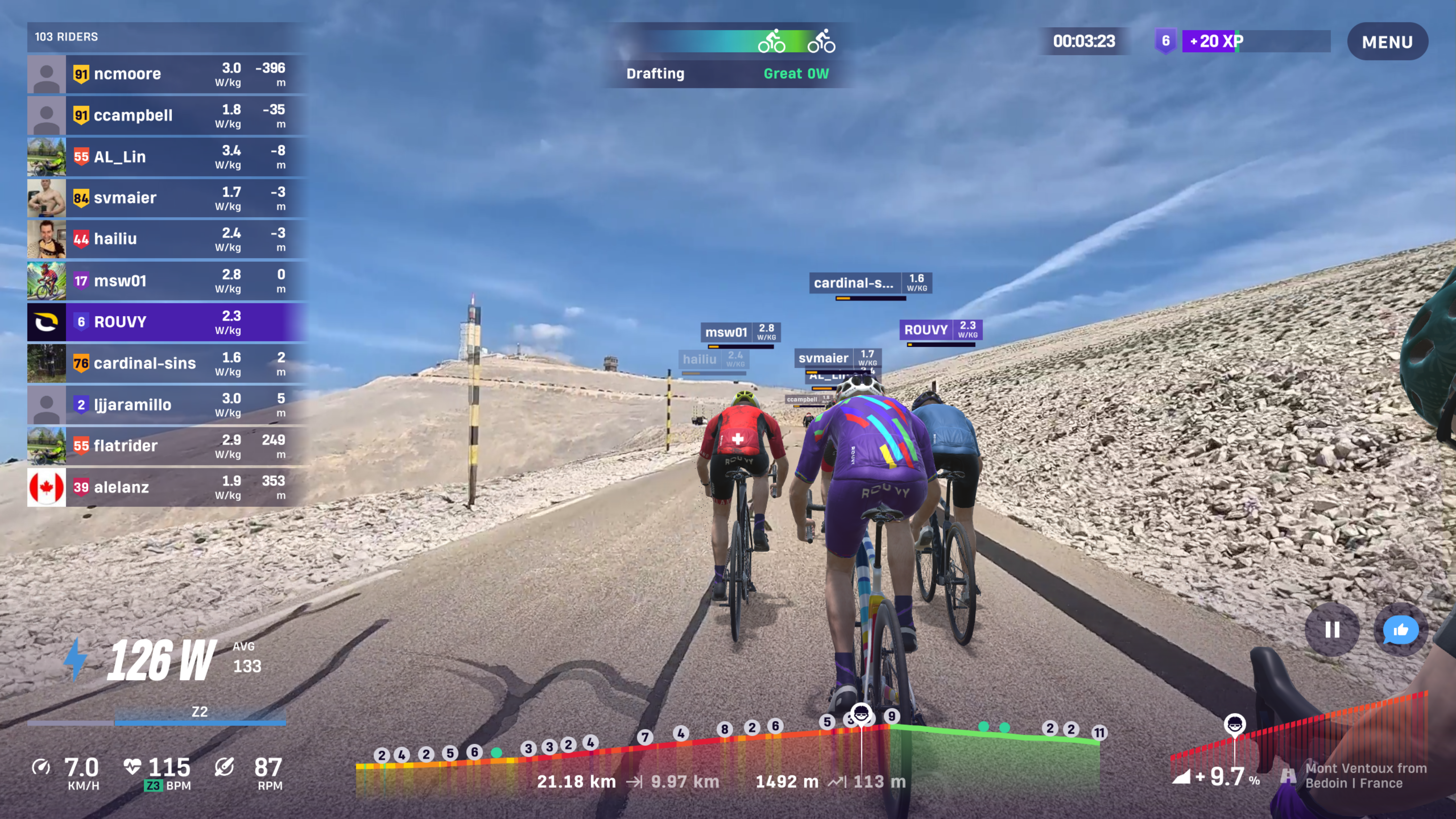 ROUVY - Mount Ventoux, France