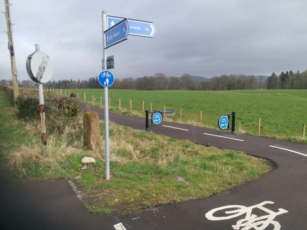 Penpont Active Travel Path