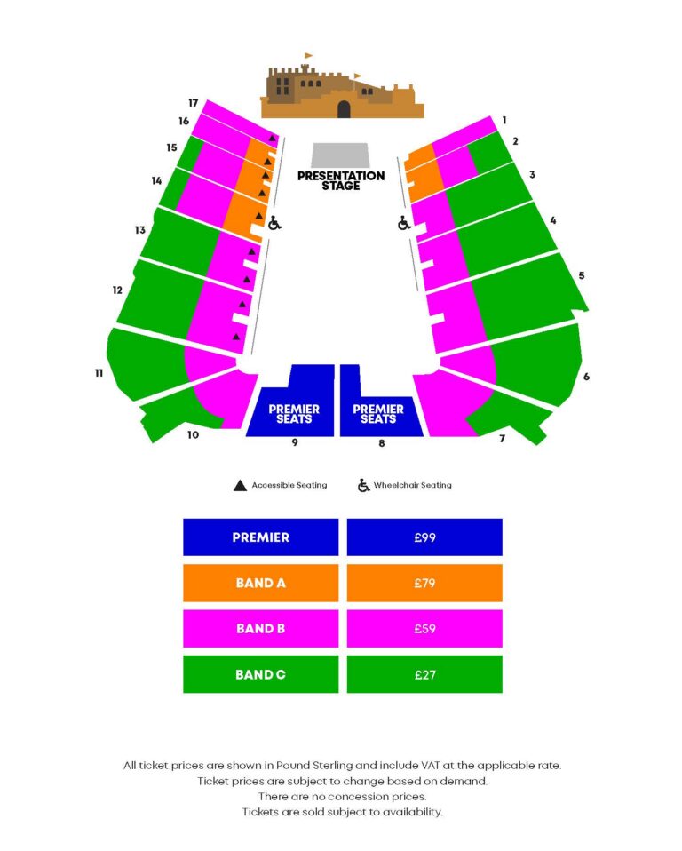 Tour de France 2027 team presentation seating plan