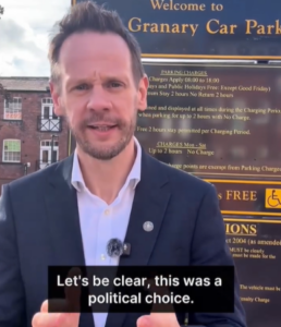Active travel minister criticises Reform Council abandoning free parking after it didn’t improve footfall; Obstructive lorries and careless driving captured on Cycleway; London TTT confirmed as Tour de France routes revealed + more on the live blog