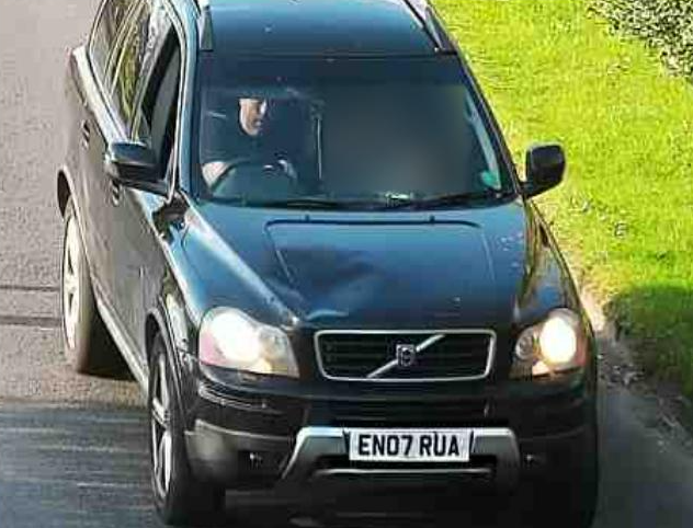 Simon Richardson caught on camera driving moments after killing cyclist Michael Mullins