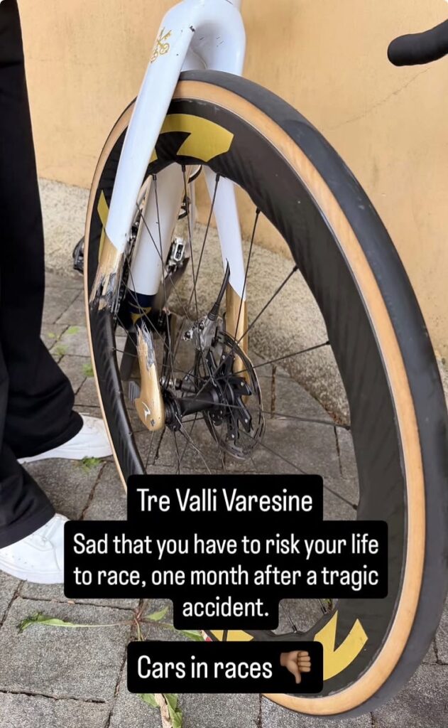 Marcel Camprubi damaged fork