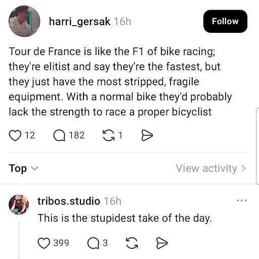 Tour de France pros 