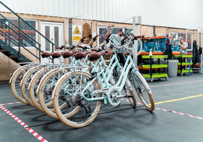 Electric bike factory