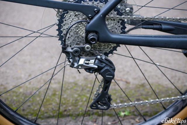 2022 LeMond Prolog Lightweight Electric bike - rear mech.jpg