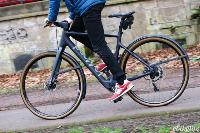2022 LeMond Prolog Lightweight Electric bike - riding 4.jpg