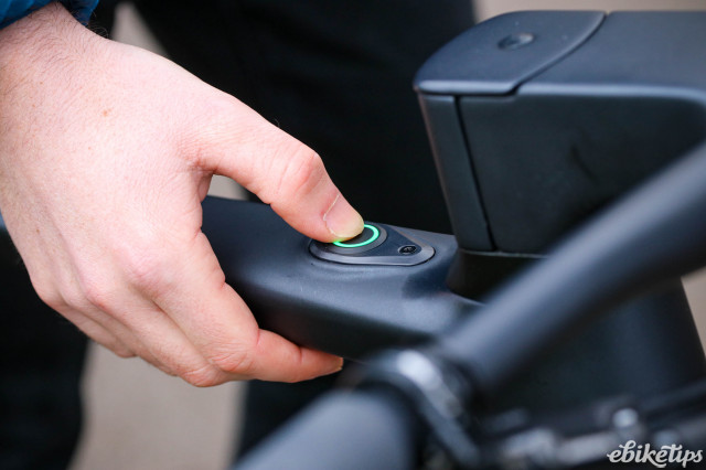 2022 LeMond Prolog Lightweight Electric bike - top tube button 2.jpg