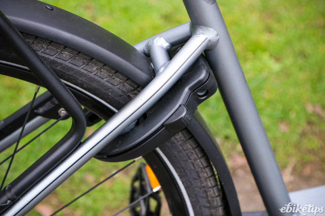 2023 Volt Infinity-Shimano STEPS e-bike - Abus lock.jpg