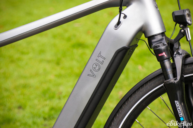 2023 Volt Infinity-Shimano STEPS e-bike - down tube.jpg