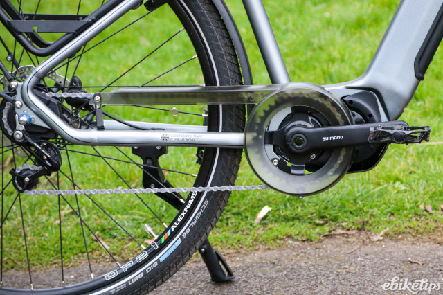 2023 Volt Infinity-Shimano STEPS e-bike - drivetrain.jpg