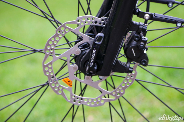 2023 Volt Infinity-Shimano STEPS e-bike - front disc brake.jpg