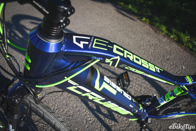 Crussis e-Cross 1.6 Mens Hybrid - top tube.jpg