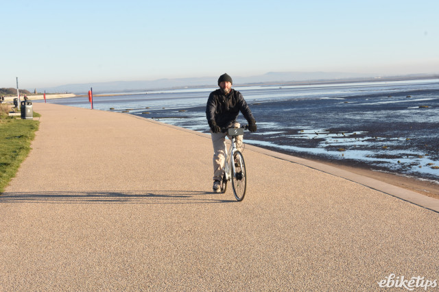 Spacious cycle path Fairhaven.JPG