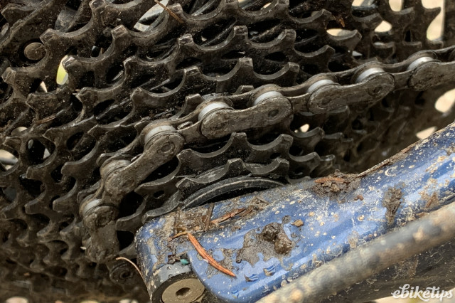 Squirt Ebike Chain Wax - after first ride - unwashed.jpg