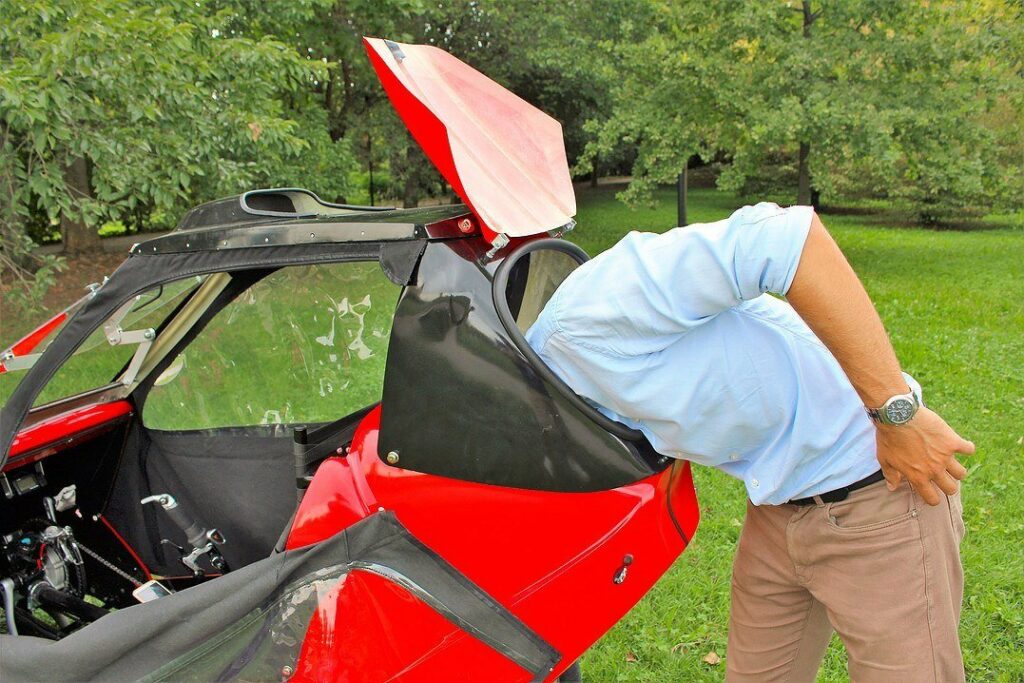 Cabriovelo – head in boot