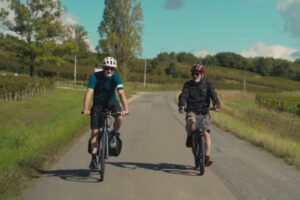 Baddiel and Dennis Two Men On A Bike
