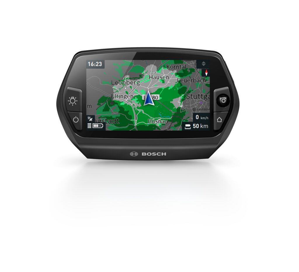 Bosch Nyon display: range screen