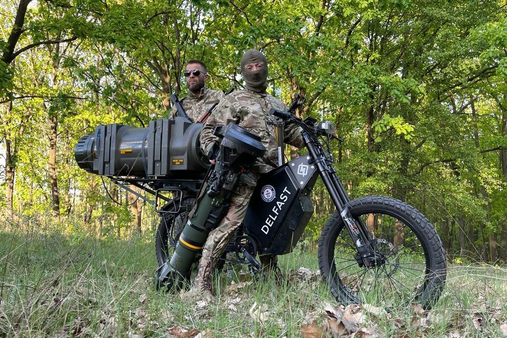 Delfast e-bike with NLAW