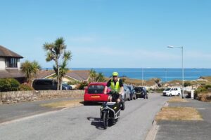E-cargo bike paramedic