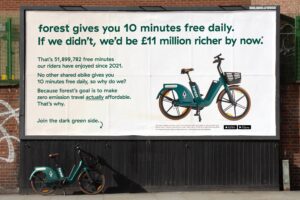 Forest billboard