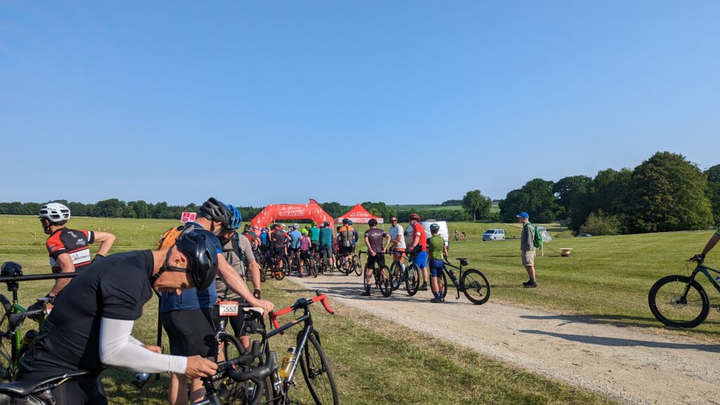 Glorious Gravel Start finish