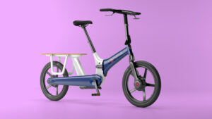 Gocycle CX+ Blue Front Three Quarters