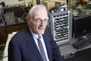 John Goodenough (&copy; Cockrell School of Engineering at The University of Texas at Austin)