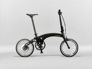 Hummingbird’s new folding e-bike in carbon colourway