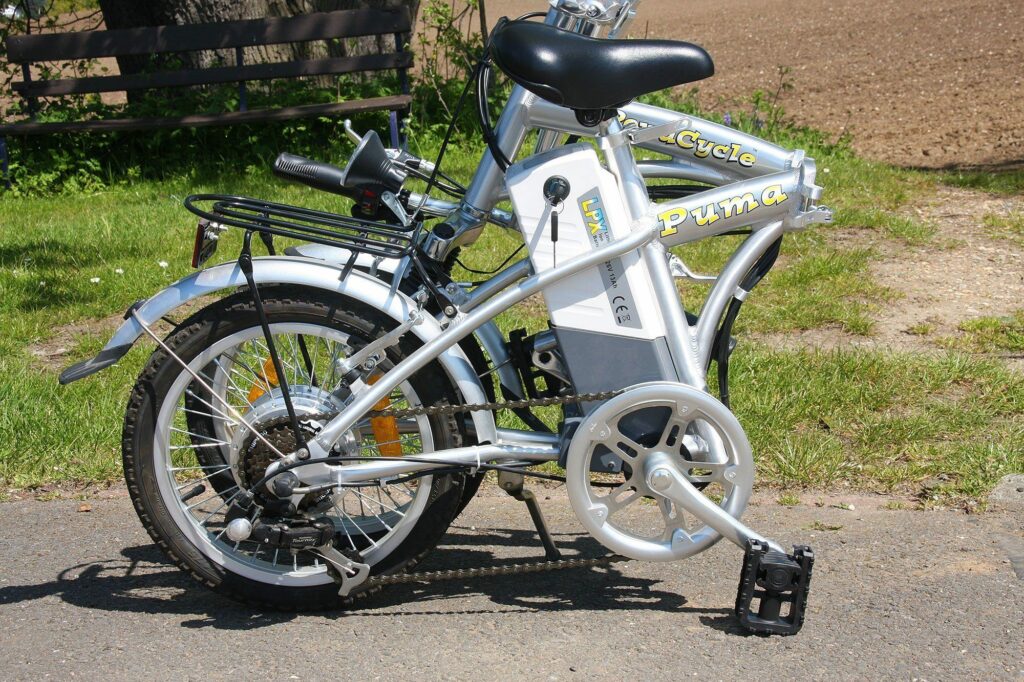 Folding e-bike