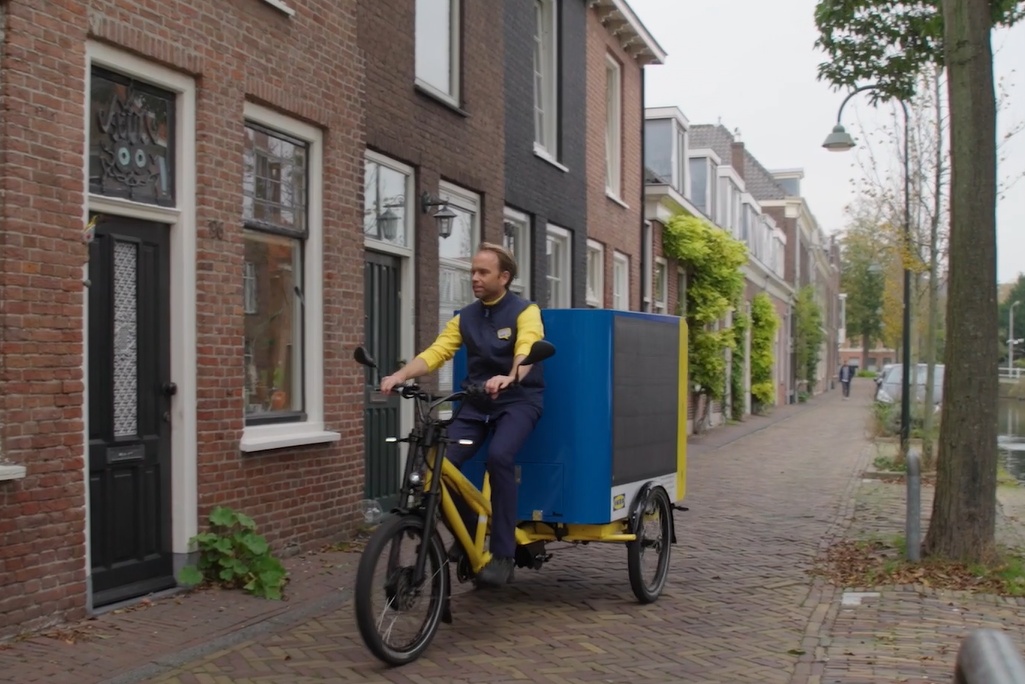 Ikea solar powered e-cargo bike